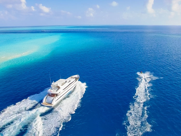 Яхтинг на Мальдивах