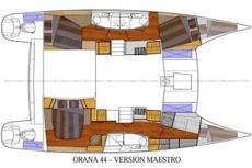Orana 44,  3 / 4 кают(ы)