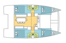 Catana Bali 4.0,  4 / 6 кают(ы), 2016 г. выпуска 