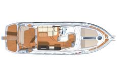 Cranchi Atlantique 43 Fly,  2 кают(ы)