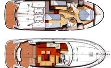Prestige 42 Fly,  3 кают(ы)
