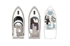 Sealine F42 Fly,  2 / 3 кают(ы)