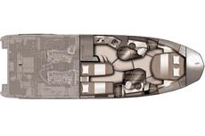 Azimut 42 Fly,  2 кают(ы)