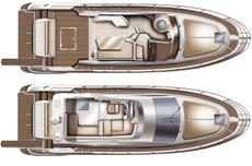 Azimut 42 Fly,  2 кают(ы)