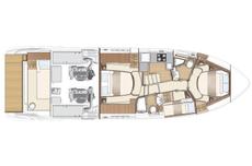 Azimut 50 Fly,  3 кают(ы)