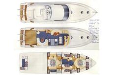 Fairline Squadron 65,  5 кают(ы), 1992 г. выпуска 