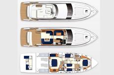 Princess 62,  4 кают(ы), 2008 г. выпуска 