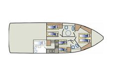 Ferretti 52-7,  4 кают(ы), 1998 г. выпуска 