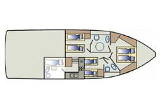 Ferretti 49,  4 кают(ы), 1995 г. выпуска 