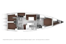 Bavaria 56 Cruiser,  4 / 5 / 6 кают(ы)