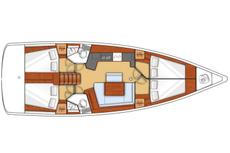 Beneteau Oceanis 45,  2 / 3 / 4 кают(ы)