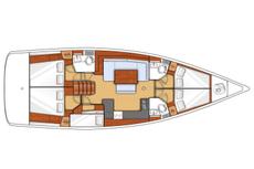 Beneteau Oceanis 48,  4 / 5 кают(ы)