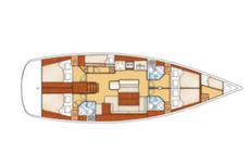 Beneteau Oceanis 50,  2 / 3 / 5 / 6 кают(ы)