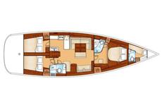 Beneteau Oceanis 54,  3 / 4 кают(ы)