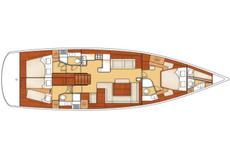 Beneteau Oceanis 58,  4 / 5 кают(ы)