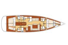 Beneteau Oceanis 58,  4 / 5 кают(ы)