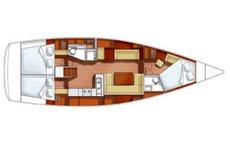 Hanse 430e,  3 кают(ы)