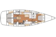 Hanse 545,  3 / 4 кают(ы)