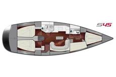 Salona 45,  4 кают(ы)