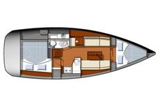 Sun Odyssey 33i,  2 кают(ы)