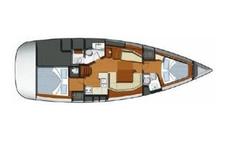 Sun Odyssey 42i,  2 / 3 кают(ы)