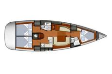 Sun Odyssey 42i,  2 / 3 кают(ы)