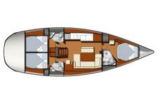 Sun Odyssey 44i,  3 / 4 кают(ы)
