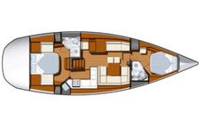 Sun Odyssey 45 DS,  2 / 3 кают(ы)