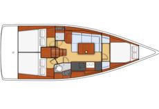 Beneteau Oceanis 38,  3 кают(ы), 2014 г. выпуска 