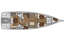 Dufour Exclusive 63,  2 / 3 / 4 кают(ы)