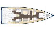 Bavaria 57,  3 кают(ы), 2017 г. выпуска 