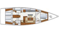 Hanse 575,  3 / 4 / 5 кают(ы), 2015 г. выпуска 