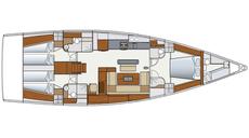 Hanse 575,  3 / 4 / 5 кают(ы), 2015 г. выпуска 