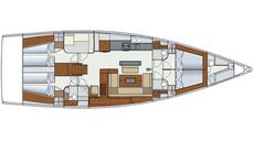 Hanse 575,  3 / 4 / 5 кают(ы), 2015 г. выпуска 