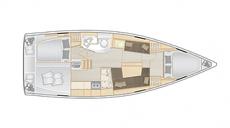 Hanse 388,  2 / 3 кают(ы), 2019 г. выпуска 
