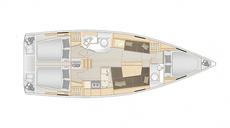 Hanse 388,  2 / 3 кают(ы), 2019 г. выпуска 