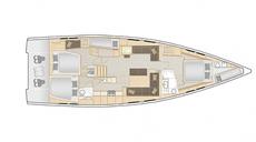 Hanse 548,  3 / 4 кают(ы), 2019 г. выпуска 