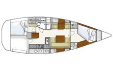 Hanse 400,  2 / 3 кают(ы)