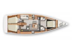 Hanse 455,  3 / 4 кают(ы)